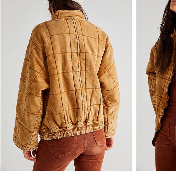 Free People Dolman Quilted Knit Jacket - Picture 4 of 6